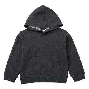 Sweat à capuche à manches longues pour garçons, version coréenne, en molleton de coton, couleur unie, nouvelle collection hiver 2021 - Product Image 2