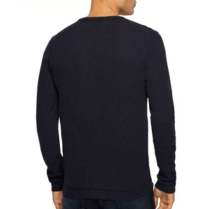 T-shirt d'été à manches courtes pour hommes, décontracté et respirant, en soie à col rond, couleur unie, collection 2020 - Product Image 4