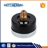 Manomètre électrique avec Mini jauge de pression, compresseur d'air hydraulique, testeur de pression, manomètre 0-60 PSI, montage à l'arrière, plaque à cadran 1/8 ", 1.5"