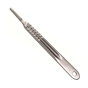 QNQ Surgical Instruments <b>Scalpel</b> With Removable <b>Blades</b> Medical Stainless Steel <b>scalpel</b> Use For Operation Made by Pakistan - Product Image 3