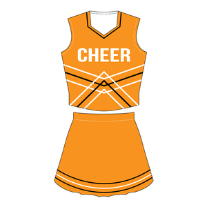 Uniforme de porristas transpirable de diseño personalizado para adultos Nuevo estilo Impresión por sublimación Tamaño juvenil Servicio OEM disponible - Product Image 4