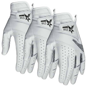 Gants de golf gaucher en cuir Premium Comfort Feel Cabretta avec marqueur de balle magnétique - Product Image 1