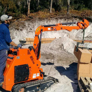 Nouvel arrivage d'excavatrice coréenne chargeuse compacte à dérapage chargeur sur chenilles moteur alimenté haute efficacité de fonctionnement innovant - Product Image 2