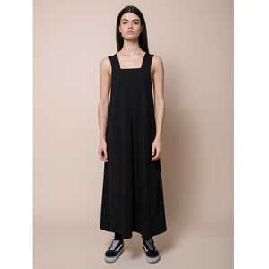 SM Tablier de qualité supérieure italien 100% avec larges bretelles, poches et longue pliure centrale, emmanchures larges, idéal pour la journée - Product Image 3