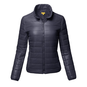 Manteaux bouffants pour femmes, blouson d'hiver, manches courtes, plusieurs couleurs - Product Image 2