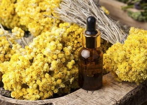 Vente en gros d'huile pure Helichrysum Italicum meilleure qualité parfum de fleur biologique forte odeur force arbre à thé fourni indien - Product Image 2
