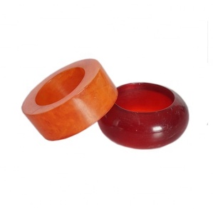 Anillo de resina para servilletas de diseño, tejido para mesa de comedor, hecho a mano, anillo decorativo de resina - Product Image 1