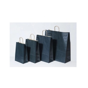 ถุงกระดาษคราฟท์สำหรับใส่ของชำ อาหาร แฟชั่น ขายส่ง คุณภาพดี ดีไซน์ทันสมัย สำหรับงานพิมพ์ออฟเซ็ตเพื่อการส่งเสริมการขาย บรรจุภัณฑ์สำหรับสินค้าในครัวเรือน - Product Image 1