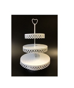 Personnalisé en carreaux Décorations De Gâteau De Mariage support de gâteau en céramique - Product Image 2