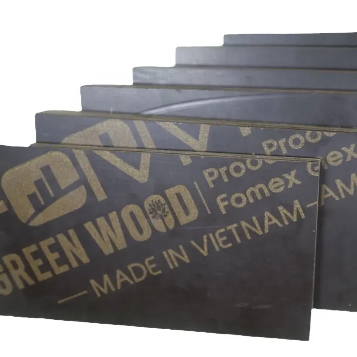 Black Color Film faced plywood competitive price Plywood For Sale