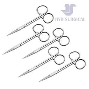 Tijeras Iris de 11,5 cm, tijeras de precisión quirúrgicas de punta fina de acero inoxidable rectas y curvas para uso médico y de belleza - Product Image 4