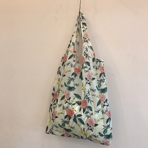 Sac à provisions pliable en polyester imprimé sur mesure pour la promotion de supermarché - Product Image 2