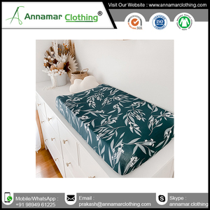 Funda de algodón orgánico para cambiador de bebé - Product Image 5