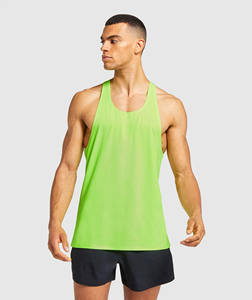 Camiseta sin mangas 100% algodón para hombre, estilo hip hop, para gimnasio, fitness, entrenamiento, deporte, correr, de secado rápido, transpirable, tejida. - Product Image 6
