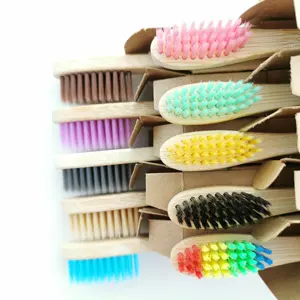 10 PCS/PACK Premium Meilleur ECO Réutilisable Organique Bambou Brosse À Dents