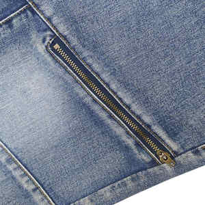 Pantalones vaqueros de Fitness para hombre, pantalón informal de chándal, para motocicleta, culturismo, azul marino, para correr - Product Image 4