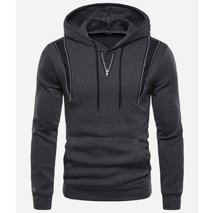 Sudadera con Capucha Deportiva de Invierno para Hombre, de Alta Calidad, 100% Algodón Felpa, Corte Regular, con Bordado y Patrón Liso - Product Image 6