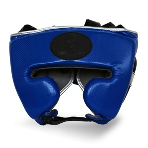 Protector de Cabeza de Boxeo de Cuero PU Personalizado de Alta Calidad, Cascos de Protección Completa para Kickboxing al por Mayor, Nuevo Protector Bucal OEM - Product Image 5