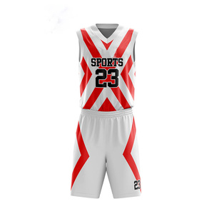 Kit de baloncesto personalizado para hombre, uniforme de baloncesto de alta calidad con diseño de sublimación - Product Image 3
