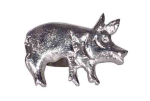 Anillo para Servilletas de Metal Plateado, Hecho a Mano, de Diseño Moderno y Ecológico, Decoración para Mesa de Fiesta, Colección AB - Product Image 5