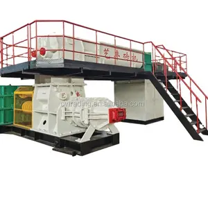 Clay brick vacuum extruder machine brick making machinery for North Africa