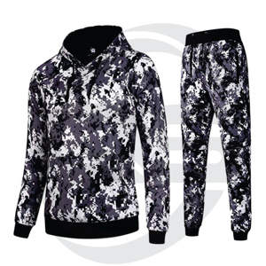 Sudadera informal con bolsillos de lana para hombre, conjunto de Jogger de maternidad al por mayor, ecológico para invierno - Product Image 4