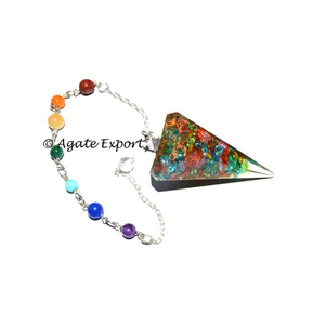 Pendules en orgone Chakra, artisanat à la main, source d'énergie, fournisseur en inde - Product Image 1