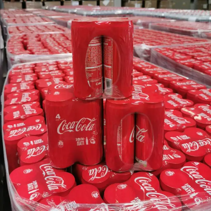 Minuman Lembut Coca Cola/Kaleng Coca Cola Asli 330Ml. Botol Coca Cola