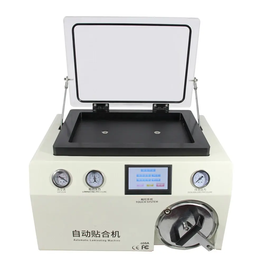 Máquina laminadora OCA TBK 408A, 2 en 1, precio barato, eliminador de burbujas LCD