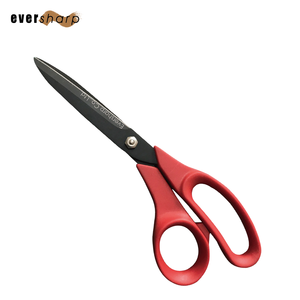 Tijeras Multiusos Eversharp Rojas con Mango Suave, Hoja de Acero Inoxidable, Borde Liso, Herramienta de Corte de 8 Pulgadas - Product Image 3