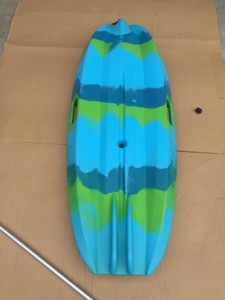 <span class=keywords><strong>Kayak</strong></span> de <span class=keywords><strong>mar</strong></span> inflable <span class=keywords><strong>para</strong></span> una sola persona con asiento acolchado de EVA Opción de paleta de aluminio de plástico <span class=keywords><strong>para</strong></span> deportes acuáticos y uso de ríos - Product Image 3