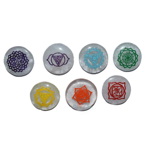 Supplier of New Engraving Chakra Meditation Chakra Healing Set : New Engraving Chakra Meditation Chakra Healing Set for Sale - Product Image 1