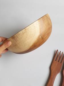 Nouveau Bol à Salade En Bois - Product Image 2