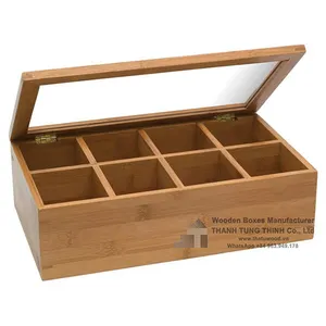 Penawaran khusus kotak teh kayu untuk hadiah bisnis mewah elegan hadiah grosir kontak + 84 937545579