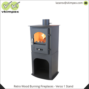 Design innovant 510x430x1100mm Combustible Solide Bois Cheminées Fabricant - Product Image 4