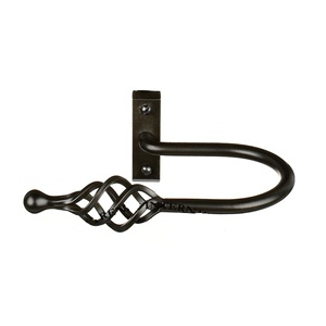 Tringle à rideaux en fer décorative pour la maison Tringle à rideaux en métal moderne et durable pour la maison et le bureau - Product Image 6