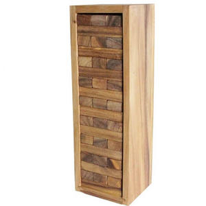 Torre abatible de madera, madera de pino o goma, tamaño personalizado, color de logotipo y madera - Product Image 6