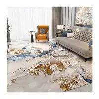 Karpet Abstrak Dalam Ruangan Desainer Modern, Karpet Area Besar Mewah 160*230Cm