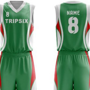 Latest Design Customized Durable Mens Basketball Uniforms - Product Image 2