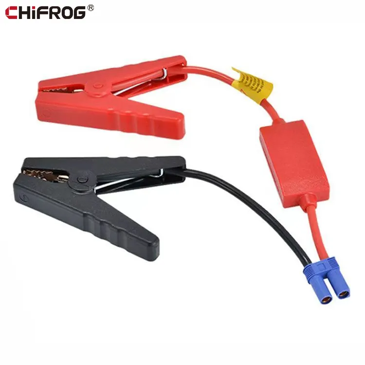 CHIFROG Autobatterie Booster Starthilfe kabel 400A Schwarz Überbrückung kabel Gewöhnliches Booster kabel Insgesamt 37,2 cm Insgesamt 27,5 cm 0,15 kg