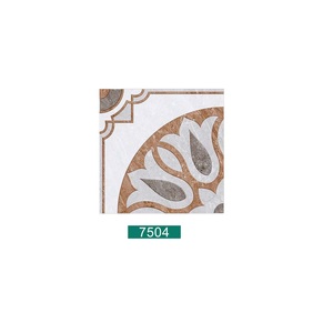 Carreaux de sol en porcelaine polie à double chargement décoratif design rond 40x40cm - Product Image 2