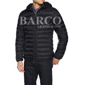 เสื้อแจ็คเก็ตขนเป็ดแบบลำลองสำหรับผู้ชายเสื้อโค้ทผ้ายาวมีฮู้ดสำหรับฤดูหนาว - Product Image 3