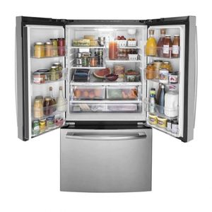 Refrigerador de Cocina con Puerta <span class=keywords><strong>Francesa</strong></span> y Pantalla LED con Logotipo Personalizado, Suministro Directo de Fábrica 558L - Product Image 2
