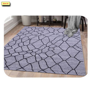 Calidad superlativa 100% algodón hecho a mano bordado alfombras de interior precio al por mayor hecho para el espacio de la habitación - Product Image 1