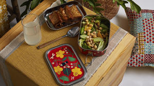 king International Best Stainless Steel Candy Color Lunch <b>Box</b>/ Cartoon Print Tiffin <b>Box</b> - Product Image 4