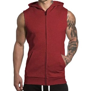 2021 Factory Price Training Workout Muscle Man Top Cotton Plain Gym Tank Top For Men in High Quality - Product Image 1