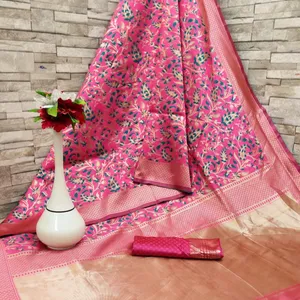 Шёлковое сари кота с новейшим дизайном, женская одежда в индийском стиле по низкой цене