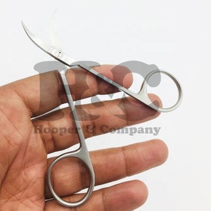 กรรไกรผ่าตัดแบบโค้งสแตนเลสใหม่กรรไกรคมแหล่งจ่ายไฟด้วยมือกรรไกรแบบยั่งยืน - Product Image 3