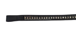 สายรัดคิ้วม้าหนังเปล่า,สายรัดคิ้วนิ่มสำหรับขี่ม้าผลิตภัณฑ์ขี่ม้าแฮนด์เมด - Product Image 3