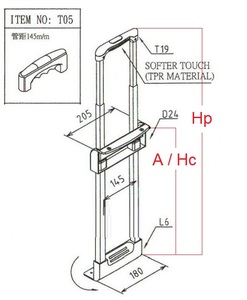 ขายส่ง1ชิ้นทนทานกระเป๋ากล้องส่องทางไกลจับ ST05-D24-L6 - Product Image 3